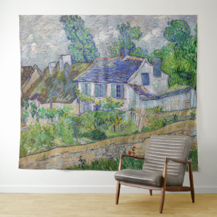 Vincent van Gogh - Häuser in Auvers Wandteppich