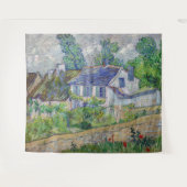 Vincent van Gogh - Häuser in Auvers Wandteppich (Vorderseite (Horizontal))