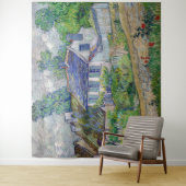 Vincent van Gogh - Häuser in Auvers Wandteppich (Beispiel)