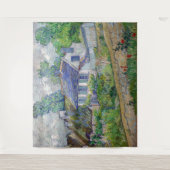 Vincent van Gogh - Häuser in Auvers Wandteppich (Vorderseite)