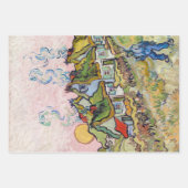 Vincent van Gogh - Häuser und Abbildung Geschenkpapier Set (Vorderseite 2)