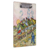 Vincent van Gogh - Häuser und Abbildung Klemmbrett (Rechts)