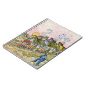 Vincent van Gogh - Häuser und Abbildung Notizblock (Linke Seite)