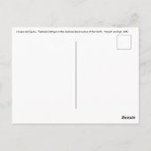 Vincent van Gogh - Häuser und Abbildung Postkarte (Rückseite)