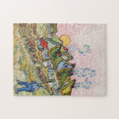 Vincent van Gogh - Häuser und Abbildung Puzzle (Horizontal)
