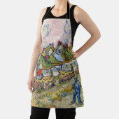 Vincent van Gogh - Häuser und Abbildung Schürze (InSitu)