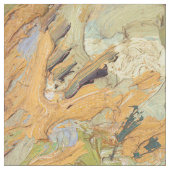 Vincent van Gogh - Häuser und Abbildung Stoff (Nahaufnahme)