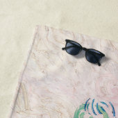 Vincent van Gogh - Häuser und Abbildung Strandtuch (Beispiel)