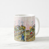 Vincent van Gogh - Häuser und Figur Kaffeetasse (VorderseiteRechts)