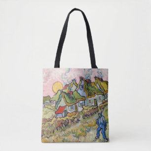 Vincent van Gogh - Häuser und Figur Tasche