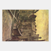 Vincent van Gogh, Hinterhof der alten Häuser, Antw Geschenkpapier Set (Vorderseite 3)
