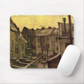 Vincent van Gogh, Hinterhof der alten Häuser, Antw Mousepad (Mit Mouse)