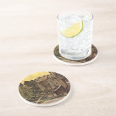 Vincent van Gogh, Hinterhof der alten Häuser, Antw Sandstein Untersetzer (Seite)