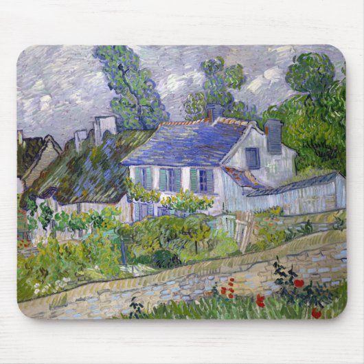 Vincent van Gogh, Houses in Auvers Mousepad (Vorne)
