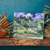 Vincent van Gogh | Hütte in Cordeville Fotoplatte (Seite)