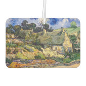 Vincent Van Gogh - Hütten in Cordeville Autolufterfrischer (Rückseite)