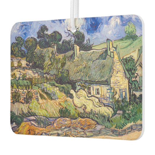 Vincent Van Gogh - Hütten in Cordeville Autolufterfrischer (Links)