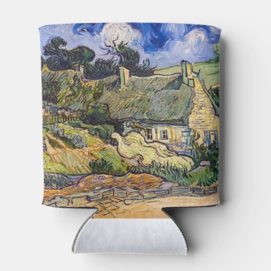 Vincent Van Gogh - Hütten in Cordeville Dosenkühler (Rückseite)