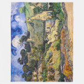 Vincent Van Gogh - Hütten in Cordeville Fleecedecke (Vorderseite)