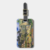 Vincent Van Gogh - Hütten in Cordeville Gepäckanhänger (Vorderseite vertikal)