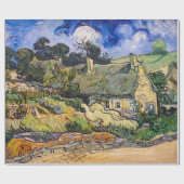 Vincent Van Gogh - Hütten in Cordeville Geschenkpapier (Flach)