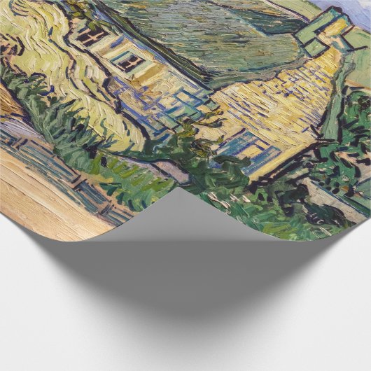 Vincent Van Gogh - Hütten in Cordeville Geschenkpapier (Ecke)