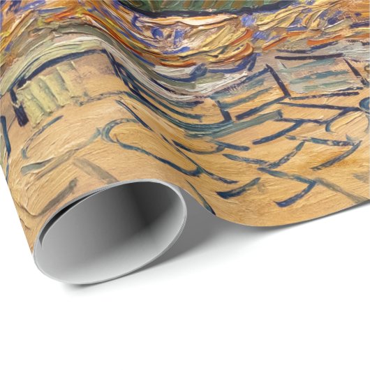 Vincent Van Gogh - Hütten in Cordeville Geschenkpapier (Rolleneckpunkt)