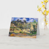 Vincent Van Gogh - Hütten in Cordeville Karte (Gelbe Blume)