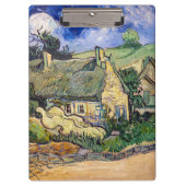 Vincent Van Gogh - Hütten in Cordeville Klemmbrett (Vorderseite)