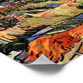 Vincent Van Gogh - Hütten in Cordeville Poster (Ecke)