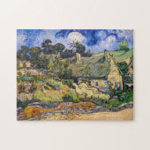 Vincent Van Gogh - Hütten in Cordeville Puzzle (Horizontal)