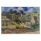 Vincent Van Gogh - Hütten in Cordeville Schneidebrett (Vorderseite)