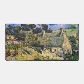 Vincent Van Gogh - Hütten in Cordeville Schreibtischunterlage (Vorderseite)