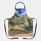 Vincent Van Gogh - Hütten in Cordeville Schürze (Vorderseite)