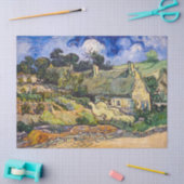 Vincent Van Gogh - Hütten in Cordeville Seidenpapier (Basteln)