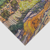 Vincent Van Gogh - Hütten in Cordeville Seidenpapier (Detail)