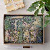 Vincent Van Gogh - Hütten in Cordeville Seidenpapier (Geschenk)