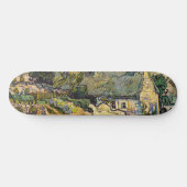 Vincent Van Gogh - Hütten in Cordeville Skateboard (Horizontal)
