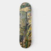 Vincent Van Gogh - Hütten in Cordeville Skateboard (Vorderseite)