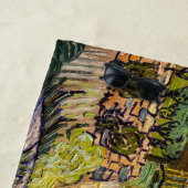 Vincent Van Gogh - Hütten in Cordeville Strandtuch (Beispiel)