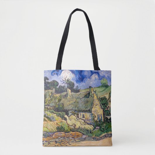 Vincent Van Gogh - Hütten in Cordeville Tasche (Vorderseite)