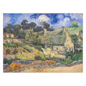 Vincent Van Gogh - Hütten in Cordeville Tischdecke (Vorderseite (Horizontal))