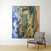 Vincent Van Gogh - Hütten in Cordeville Wandteppich (Beispiel)