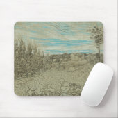 Vincent van Gogh - Hütten mit einer Frau Mousepad (Mit Mouse)
