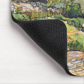 Vincent van Gogh - Hütten mit Thatched Dächern Mousepad (Ecke)