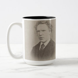 Vincent van Gogh im Alter von 19 Jahren Zweifarbige Tasse