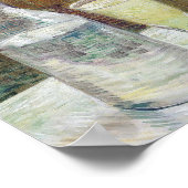 Vincent Van Gogh immer noch mit Absinth Fine Art Poster (Ecke)