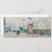 Vincent van Gogh - Impasse des Deux Freres Einladung (Vorne/Hinten)