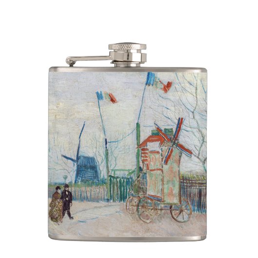 Vincent van Gogh - Impasse des Deux Freres Flachmann (Vorderseite)