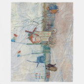 Vincent van Gogh - Impasse des Deux Freres Fleecedecke (Vorderseite)